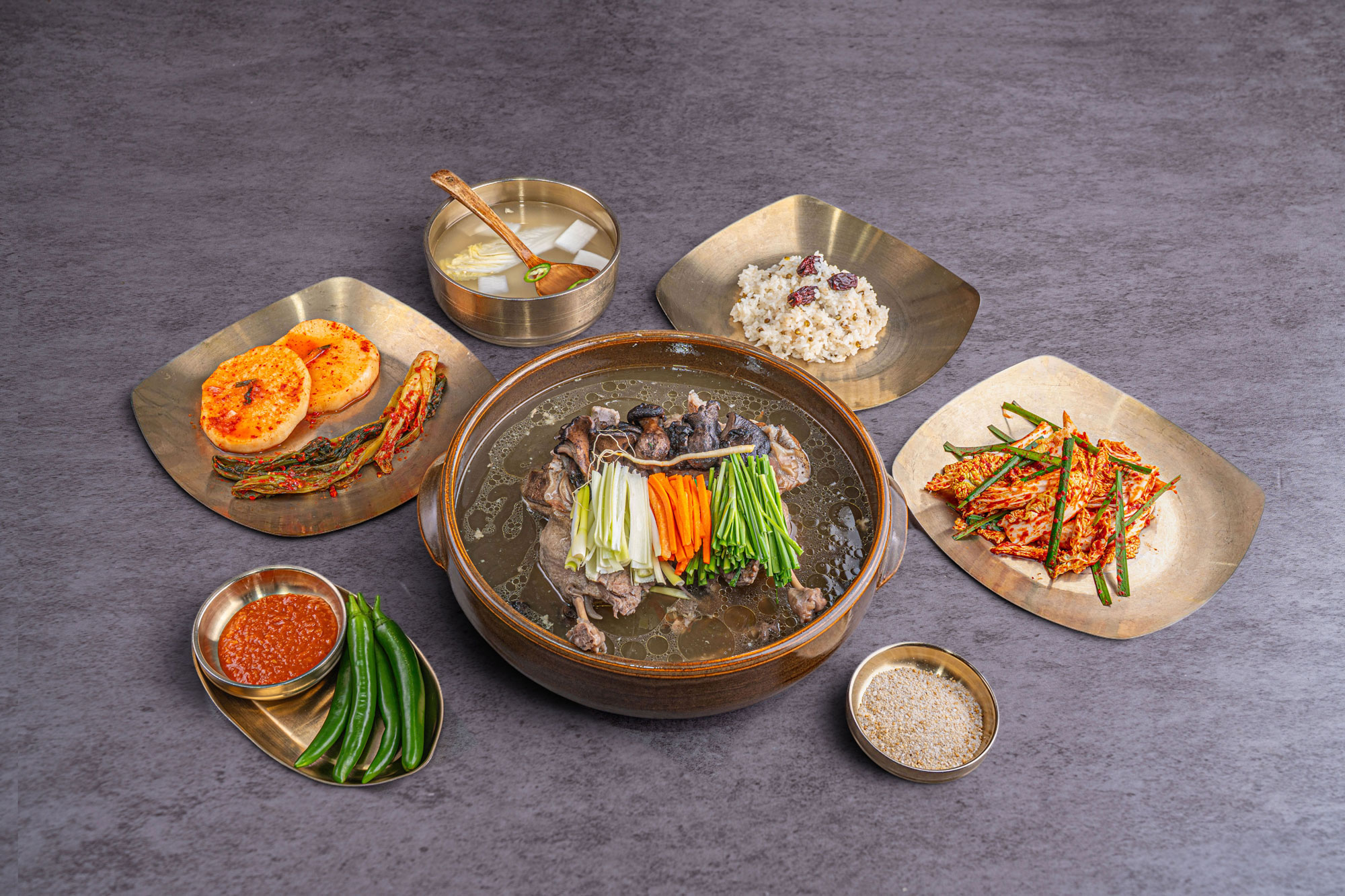 한방능이백숙(오리)