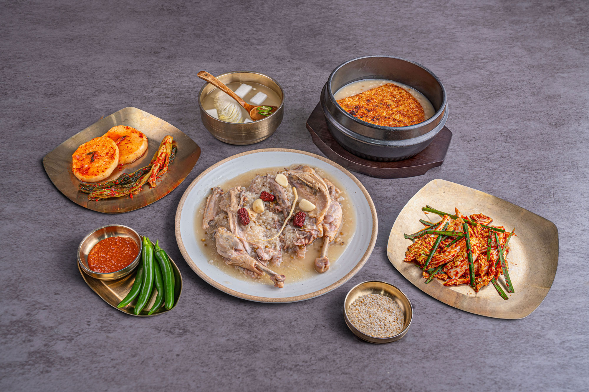 토종닭누룽지백숙
